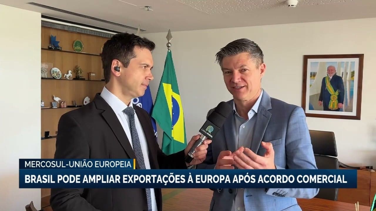 Brasil impulsiona exportações para Europa com novo acordo comercial