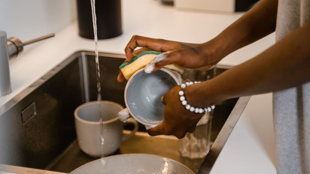 Esponjas de cozinha: como utilizar cada lado e suas funções