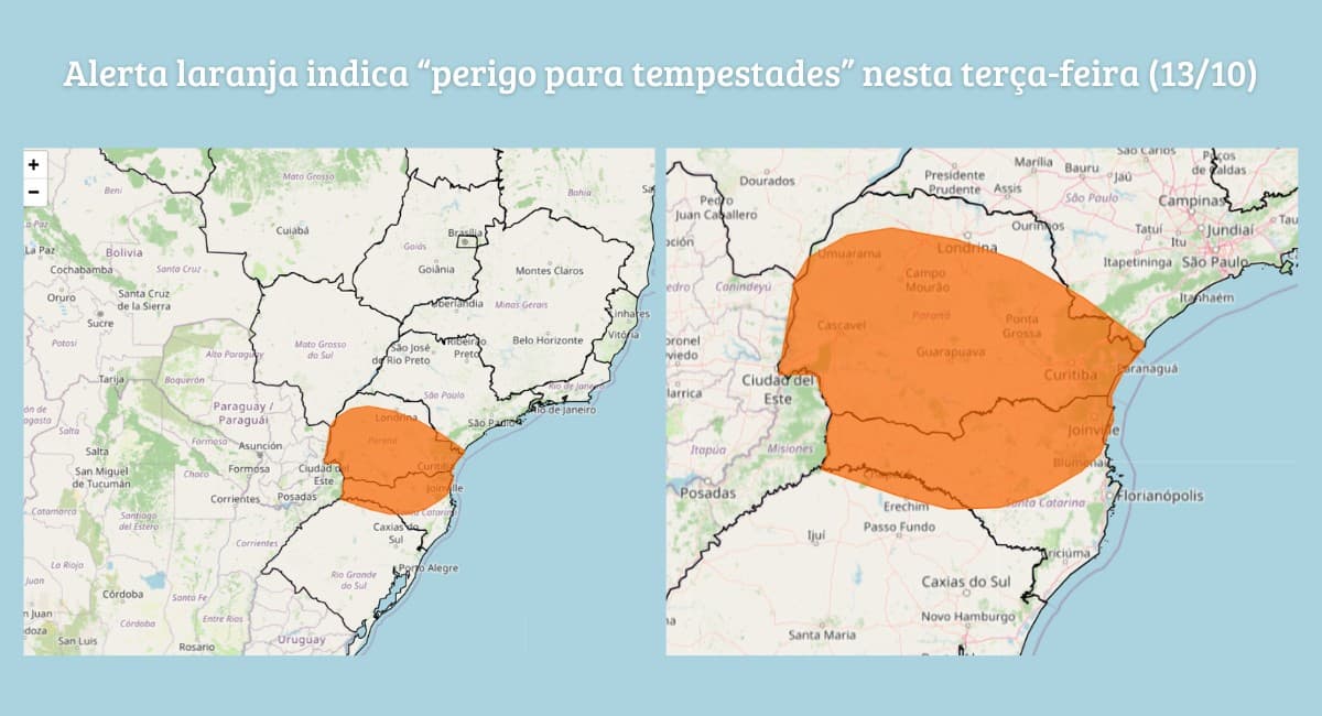 Brasil enfrenta tempo instável e calor intenso nesta terça-feira