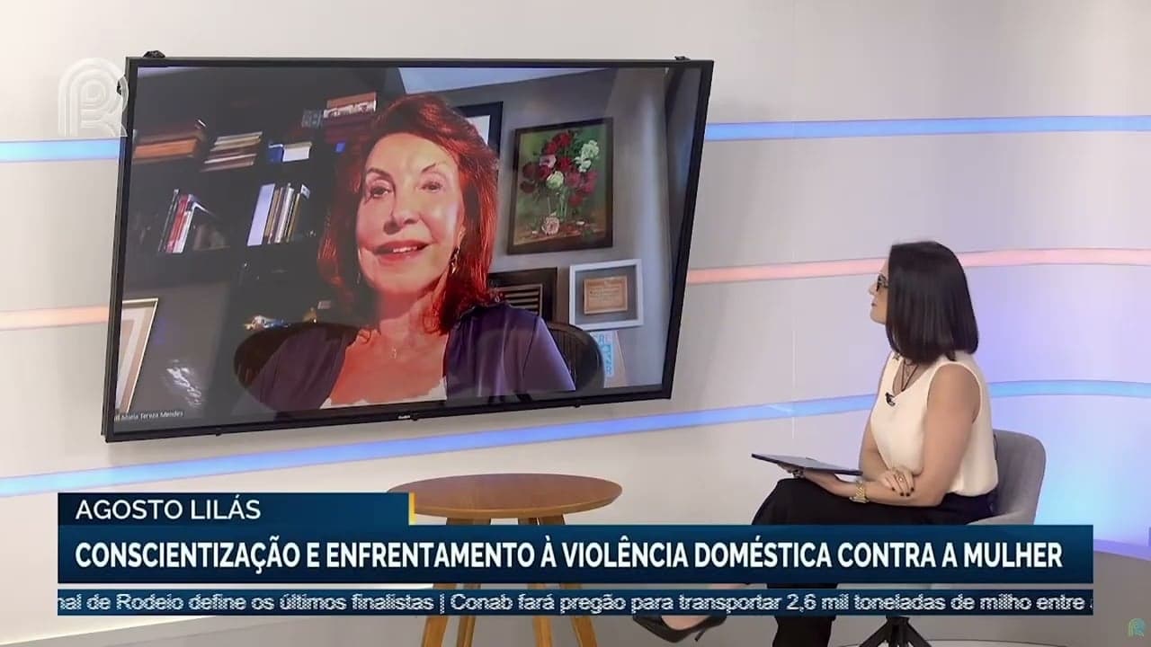 Agosto Lilás destaca violência contra mulheres no Brasil