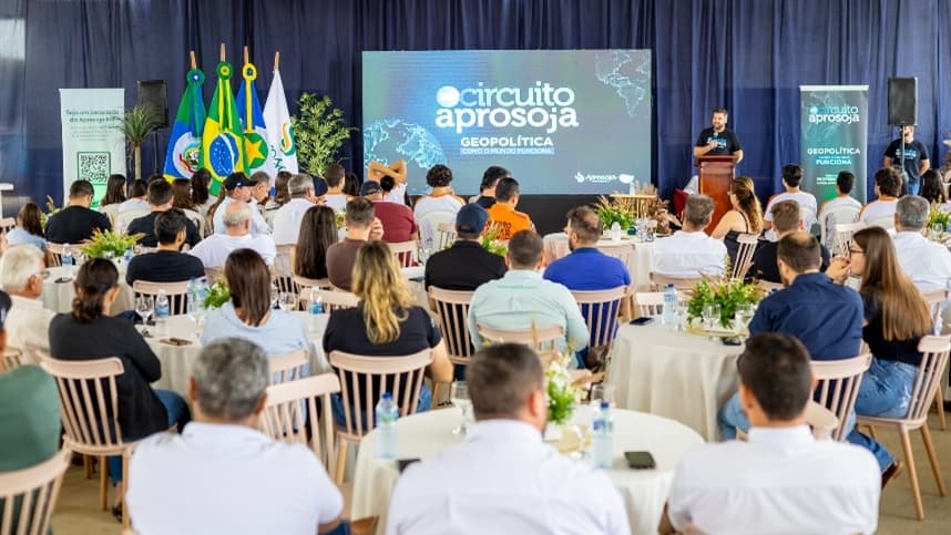 Aprosoja MT destaca geopolítica em Circuito no Oeste de MT