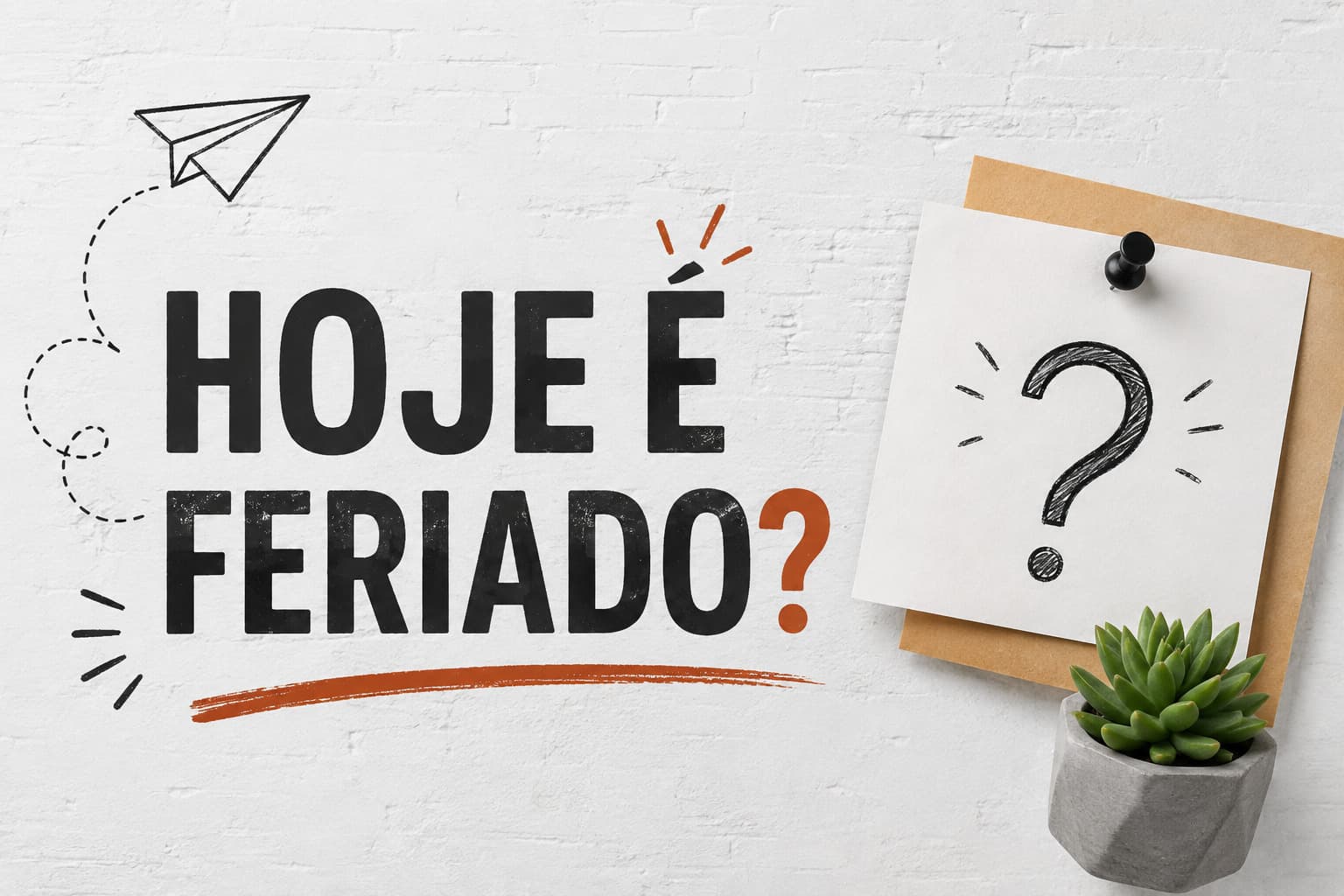 Hoje é feriado? Confira se a data altera o funcionamento dos serviços