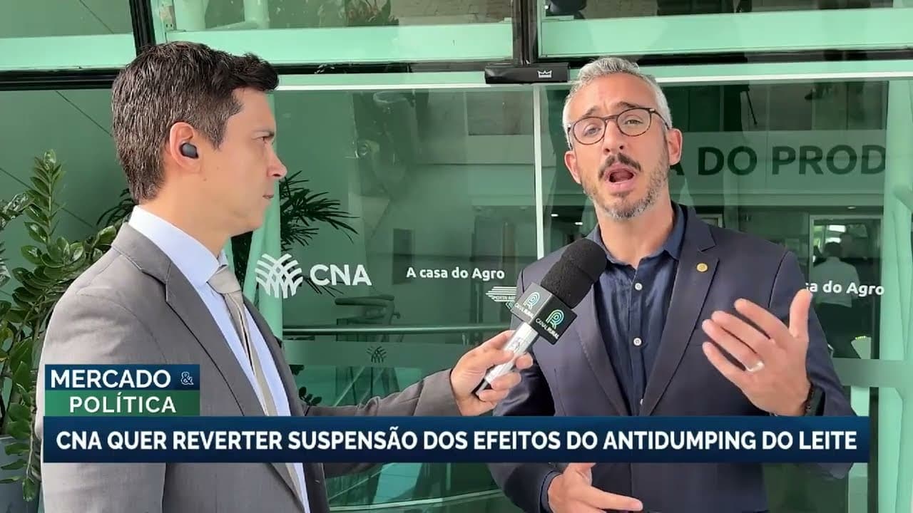 Suspensão de tarifas sobre leite preocupa produtores brasileiros