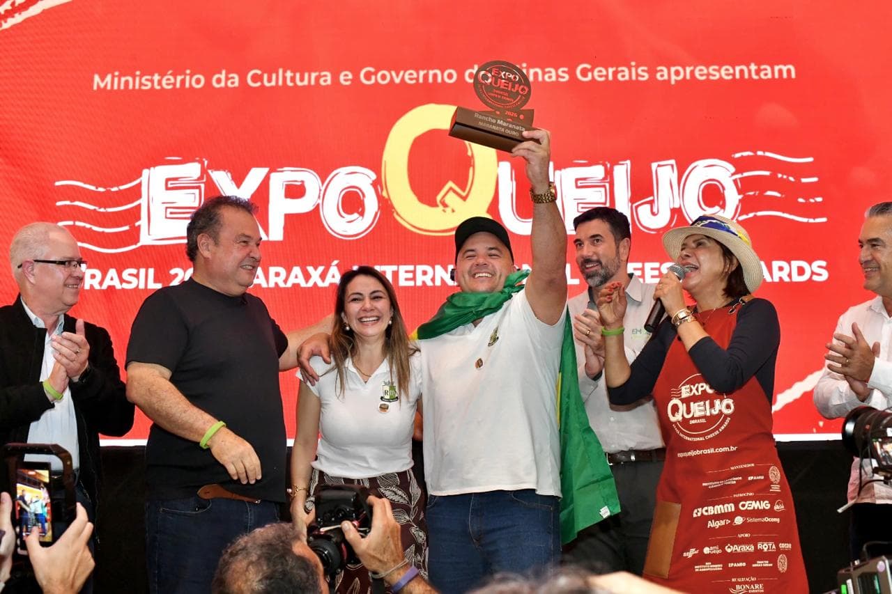 Queijo Maranata Ouro é premiado na ExpoQueijo Brasil 2026