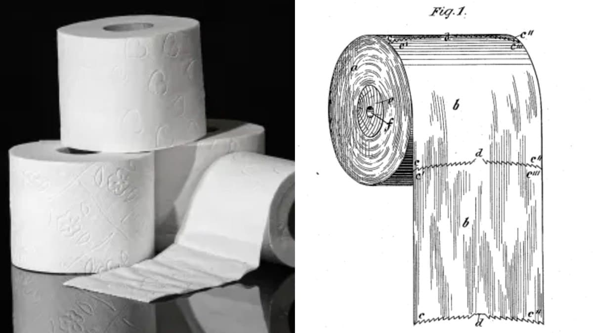 Patente de Seth Wheeler confirma a posição correta do papel higiênico