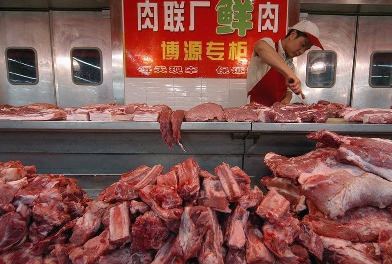 China registra aumento na produção de carne suína em 2026