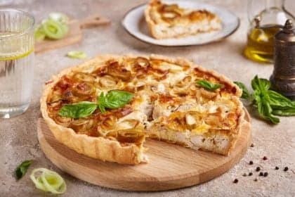 Receitas fáceis de tortas e quiches de frango para o almoço