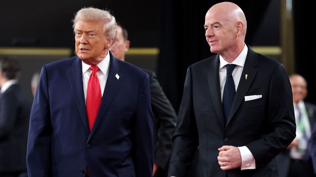 Donald Trump sugere candidatura de Gianni Infantino à ONU