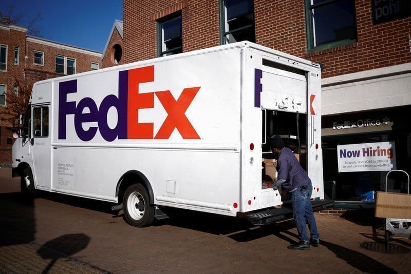 FedEx reporta lucro de US$ 1,6 bilhão e separa divisão de frete