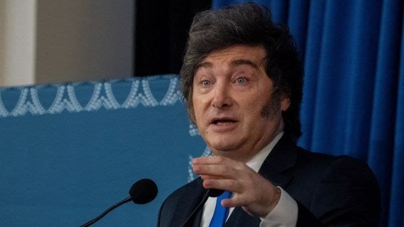 Presidente argentino Milei promove narrativa de fraude eleitoral em postagens