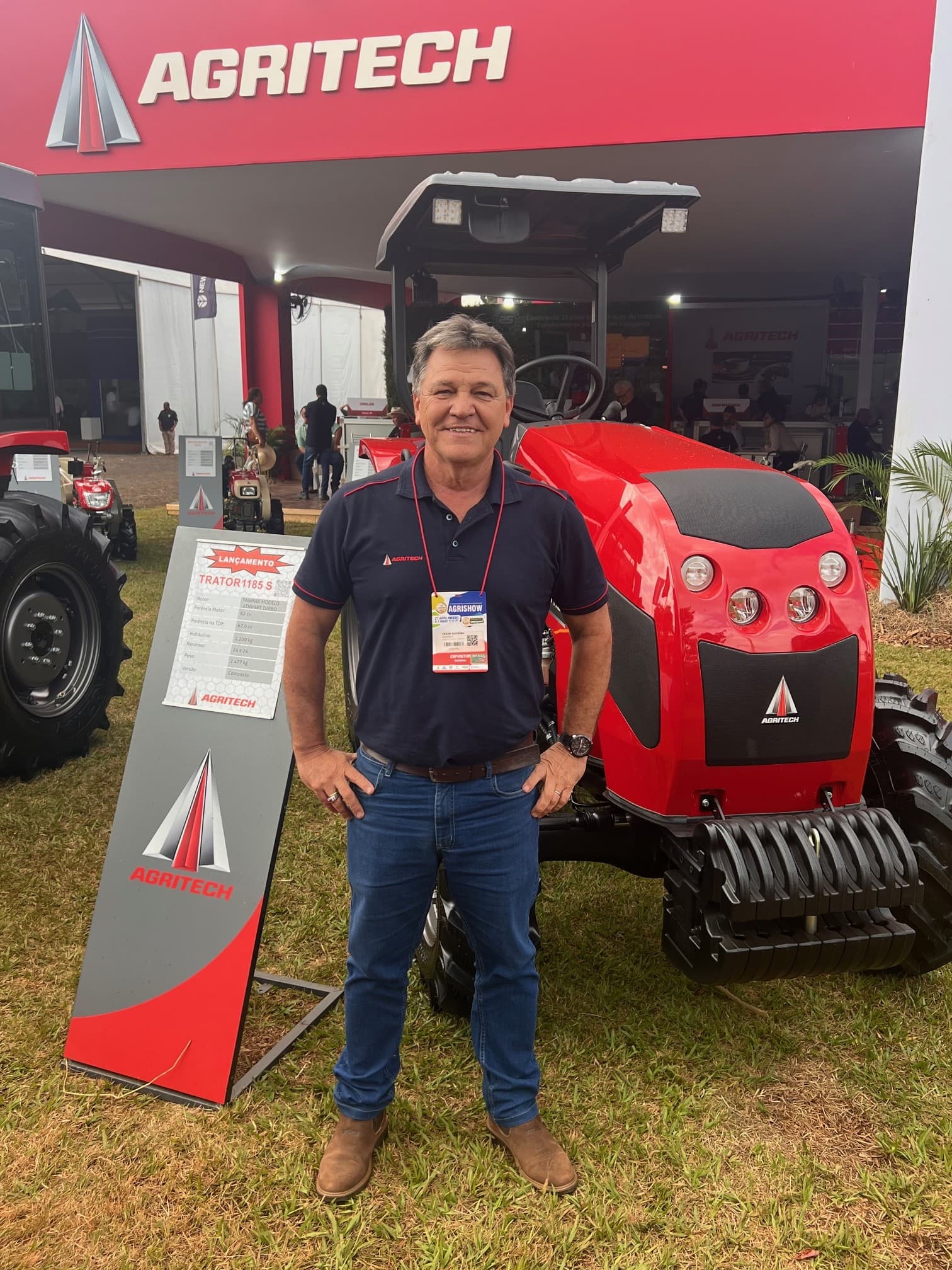 Agritech se destaca com tratores personalizados no Brasil