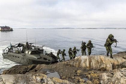 OTAN inicia operações militares na Finlândia e Suécia