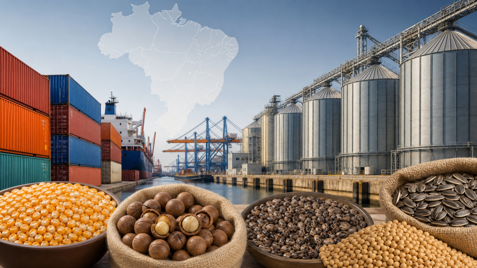 Brasil expande exportações agropecuárias para 13 novos mercados