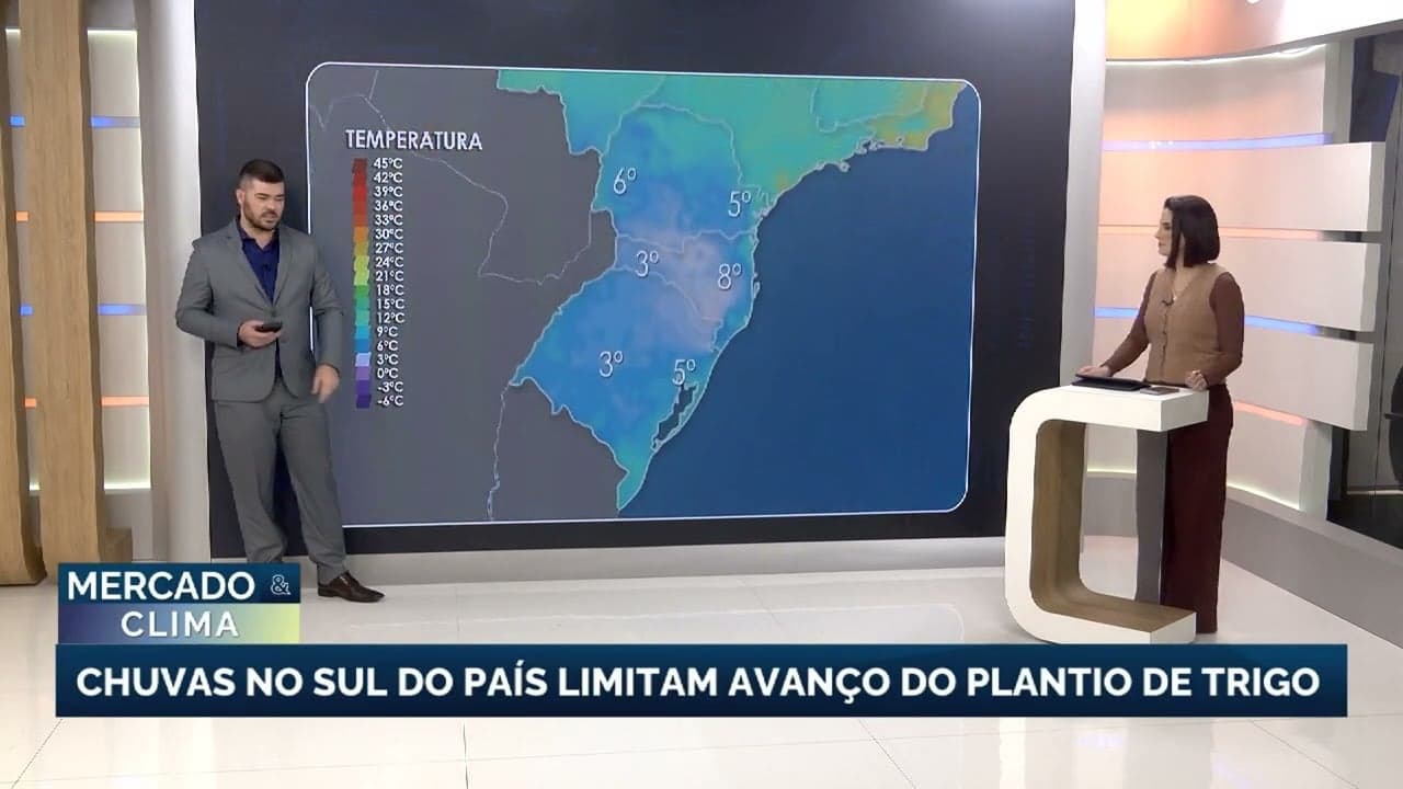 Desafios no plantio de trigo no Brasil devido ao clima