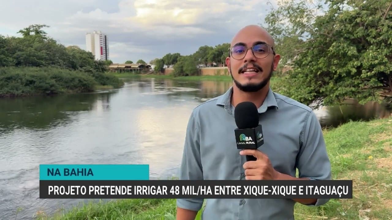 Irrigação na Bahia promete transformar 48 mil hectares em áreas agrícolas