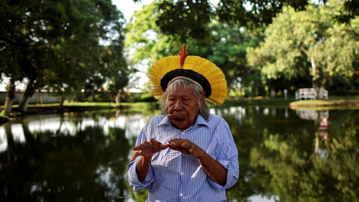 Cacique Raoni Metuktire é diagnosticado com câncer aos 94 anos