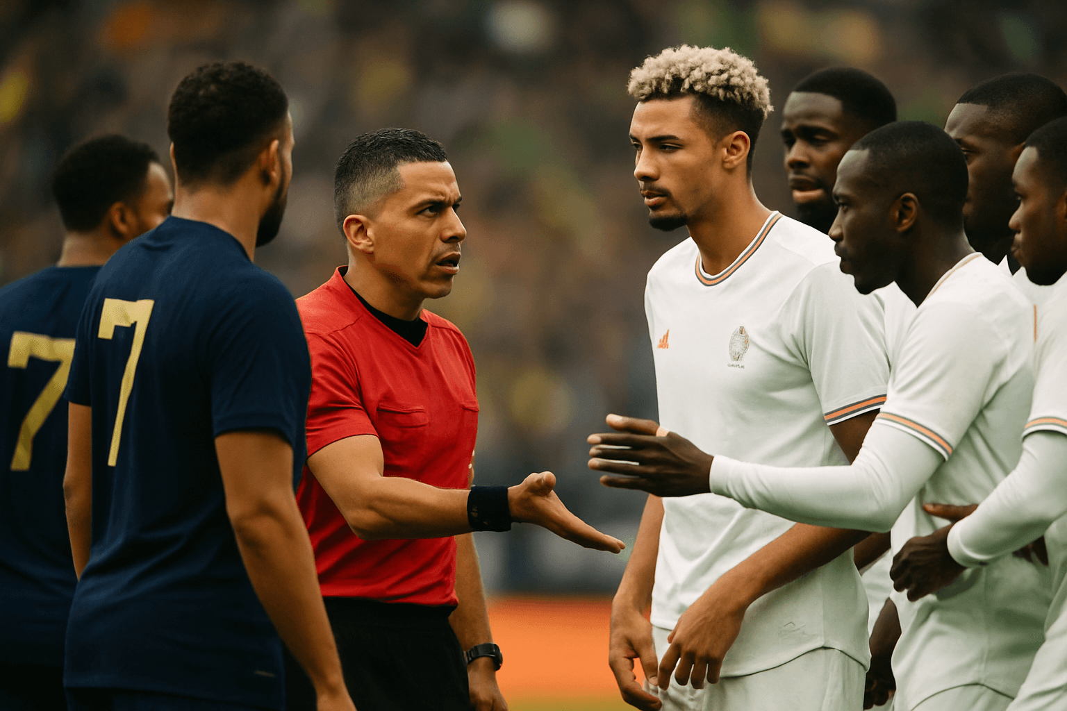 Dayot Upamecano Expulso em Amistoso Contra o Brasil