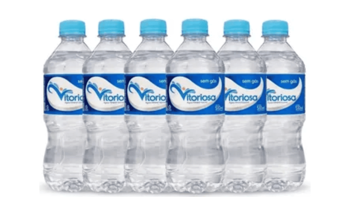Anvisa interdita lote de água mineral da marca Vitoriosa