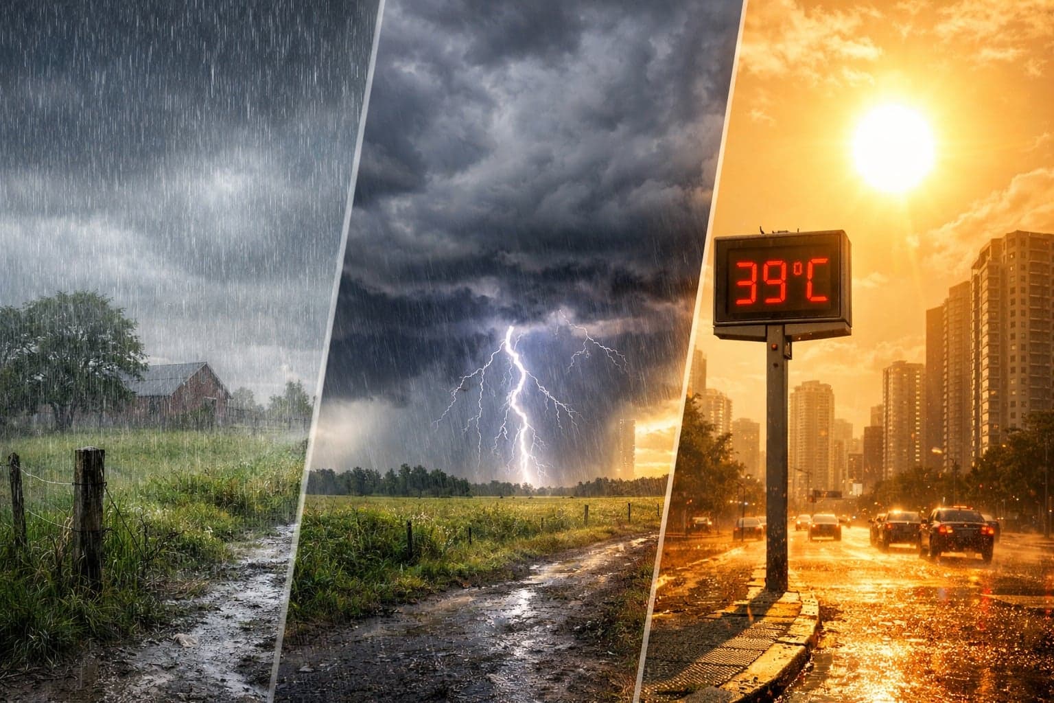 Mudanças climáticas em julho com forte influência do El Niño