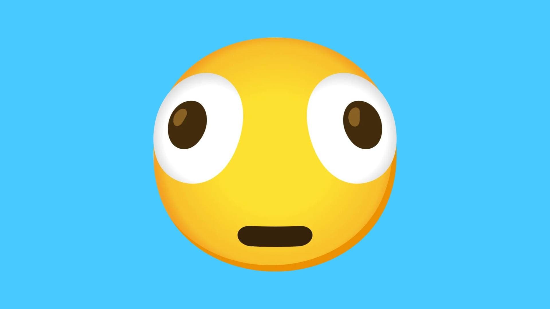 Emoji da cara distorcida lidera popularidade em 2025