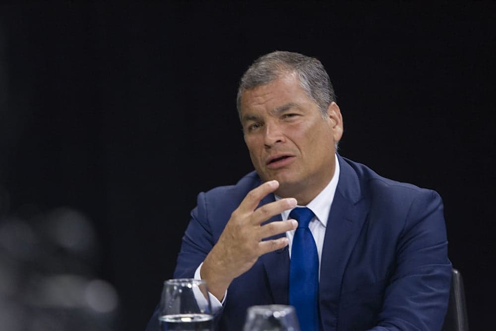 Rafael Corrêa critica ingerência de Trump na América Latina