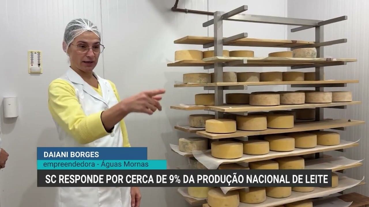 Crescimento no setor de laticínios transforma Santa Catarina