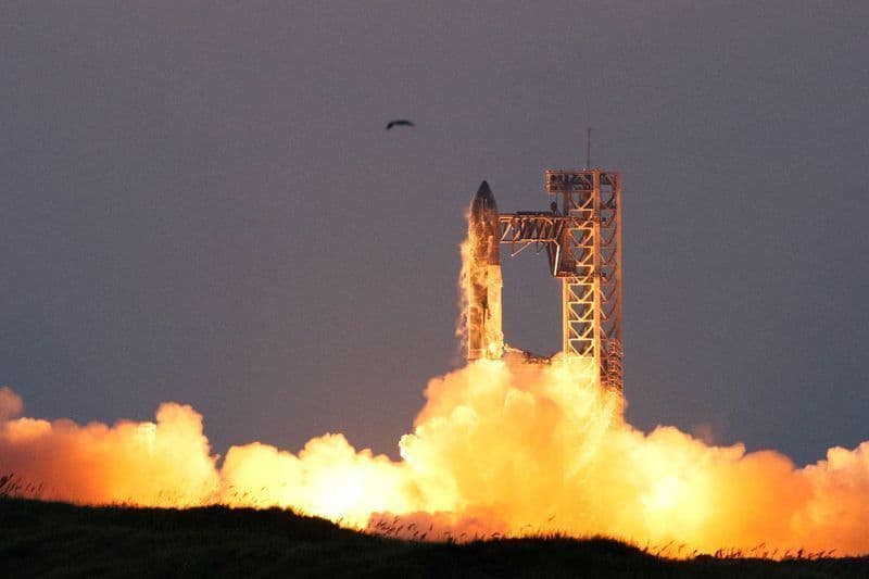 Starship enfrenta incertezas com chance de explosão no 13º voo