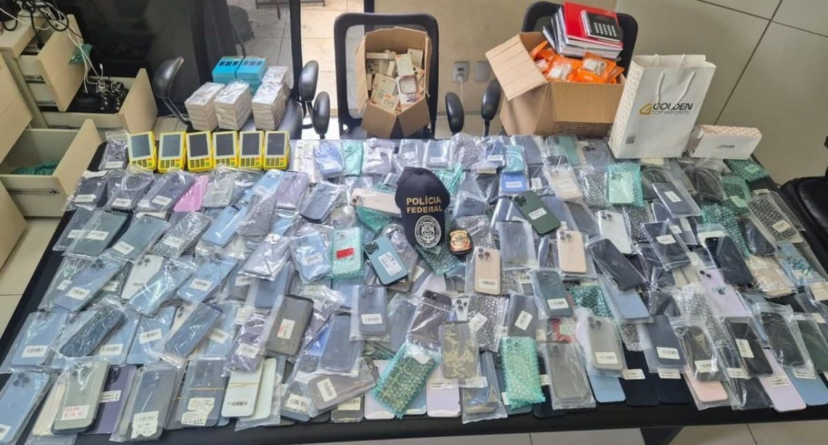 Polícia Federal realiza operação contra contrabando de eletrônicos no RJ