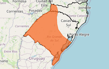 Alerta do Inmet: Chuvas de até 100 mm e risco de tornados no RS