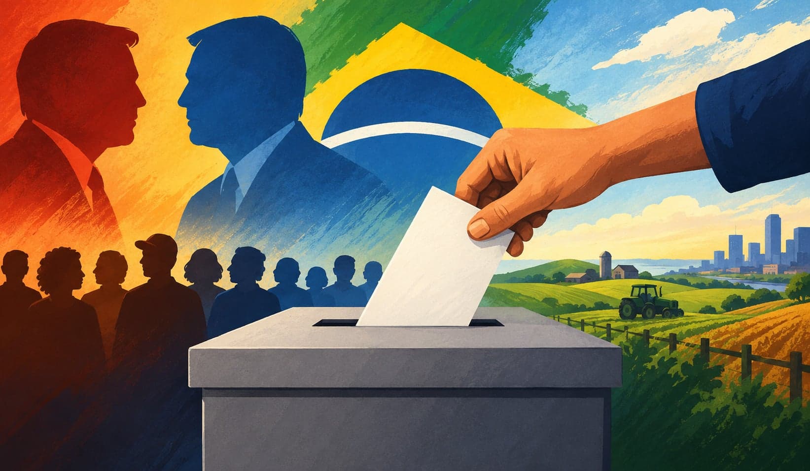 Brasil aguarda resultado das eleições com polarização e expectativas
