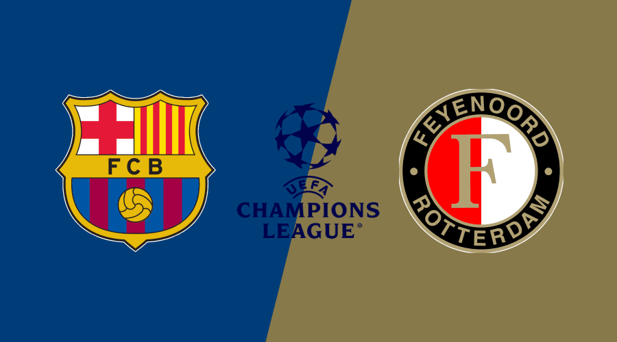 Barcelona x Feyenoord hoje: tudo sobre o jogo pela Champions League