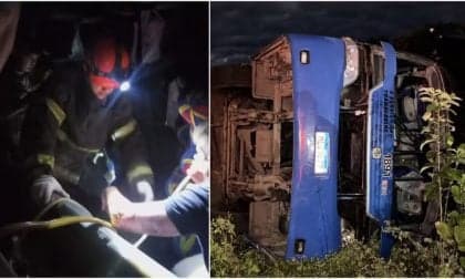 Tragédia no Ceará: ônibus capota e deixa 7 mortos