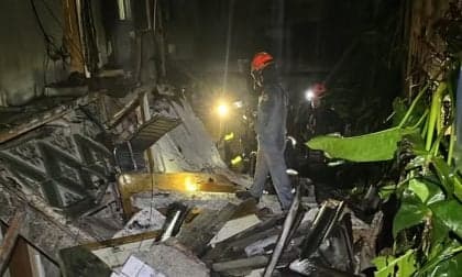 Sobrado desaba em São Paulo, deixando um morto e dois feridos