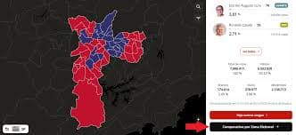 Votos por seção eleitoral 2026: resultados em destaque