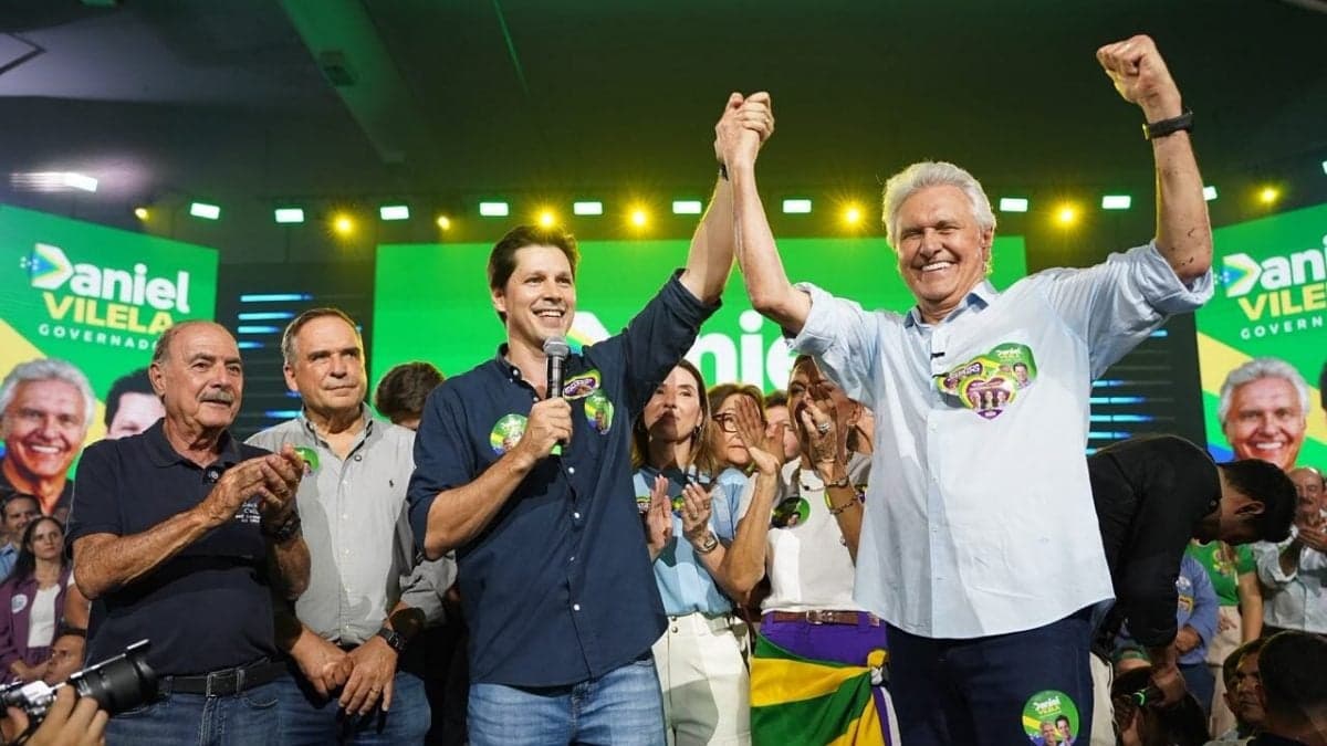 Daniel Vilela é reeleito governador de Goiás com 58,88% dos votos