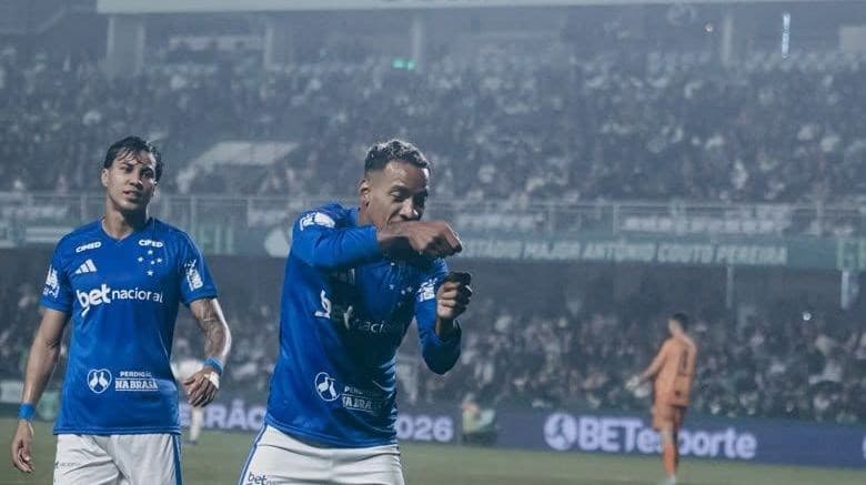 Cruzeiro vence Coritiba com gol de Matheus Pereira