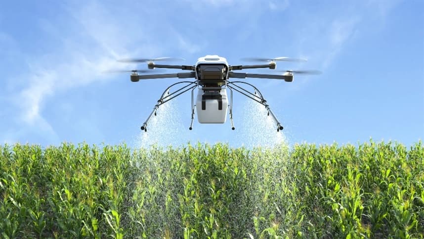 Drones de pulverização promovem inclusão e precisão na agricultura