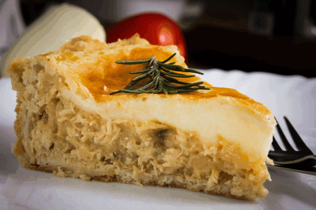 Torta de frango cremosa: uma opção nutritiva para o lanche