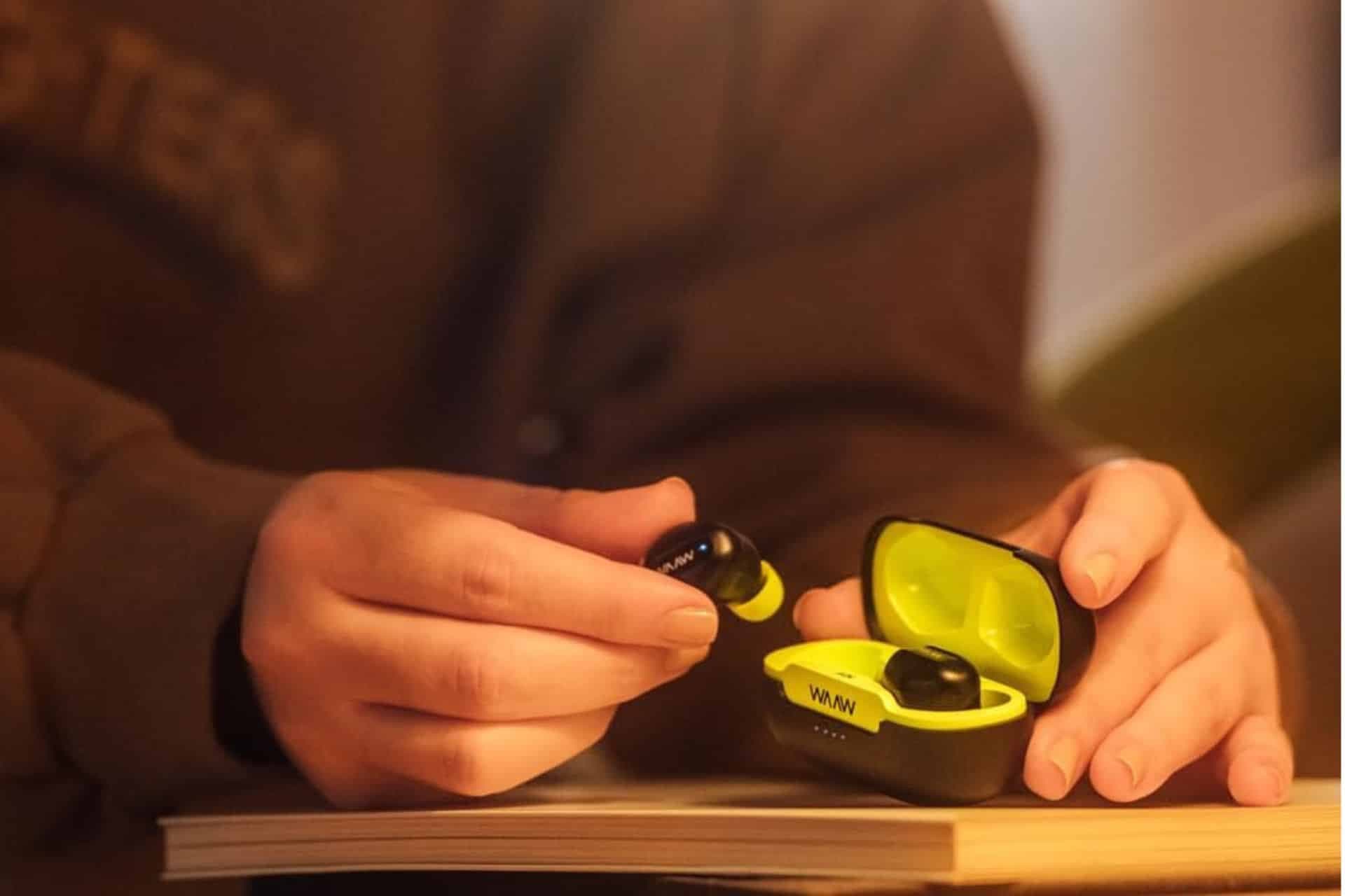 WAAW apresenta fones intra-auriculares para diferentes estilos de vida