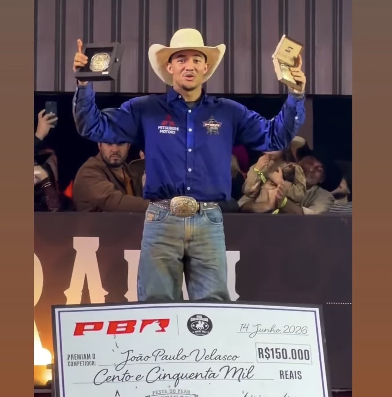 João Paulo Velasco vence Iron Cowboy 2026 e conquista R$ 150 mil