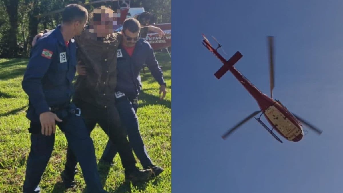 Jovem desaparecido é resgatado após cinco dias em Joinville