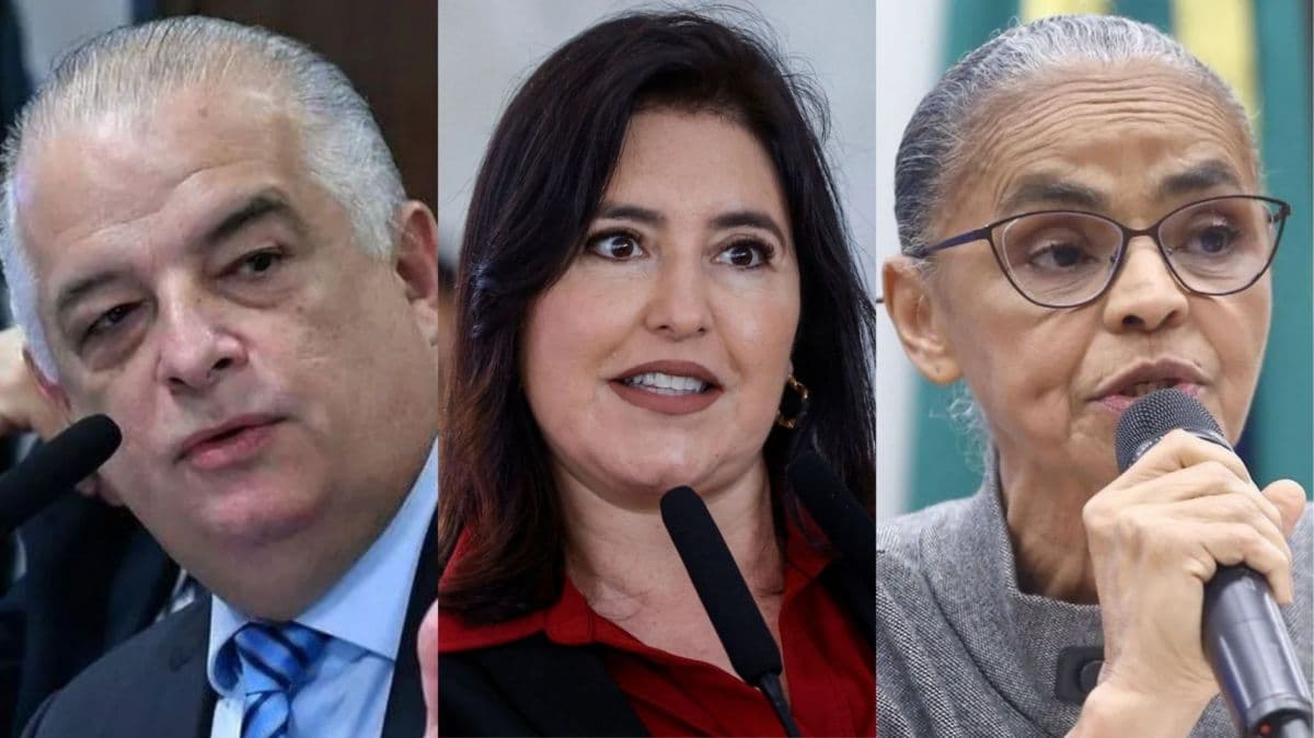 Simone Tebet e Marina Silva disputam Senado em chapa de Haddad