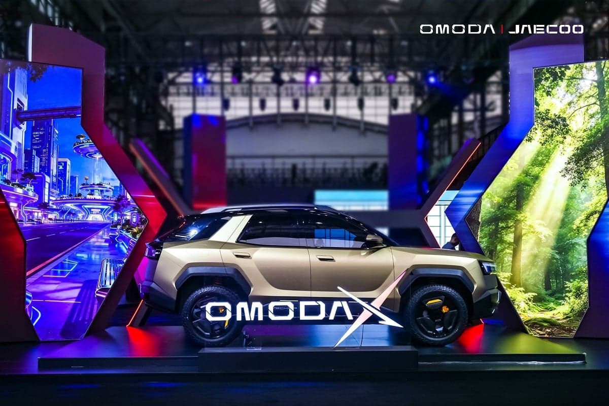 Chery apresenta protótipo do novo Omoda X no International User Summit