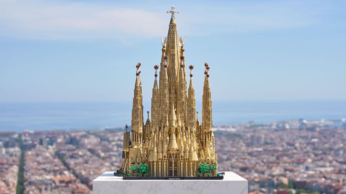 Lego revela maior conjunto de peças com a Sagrada Família