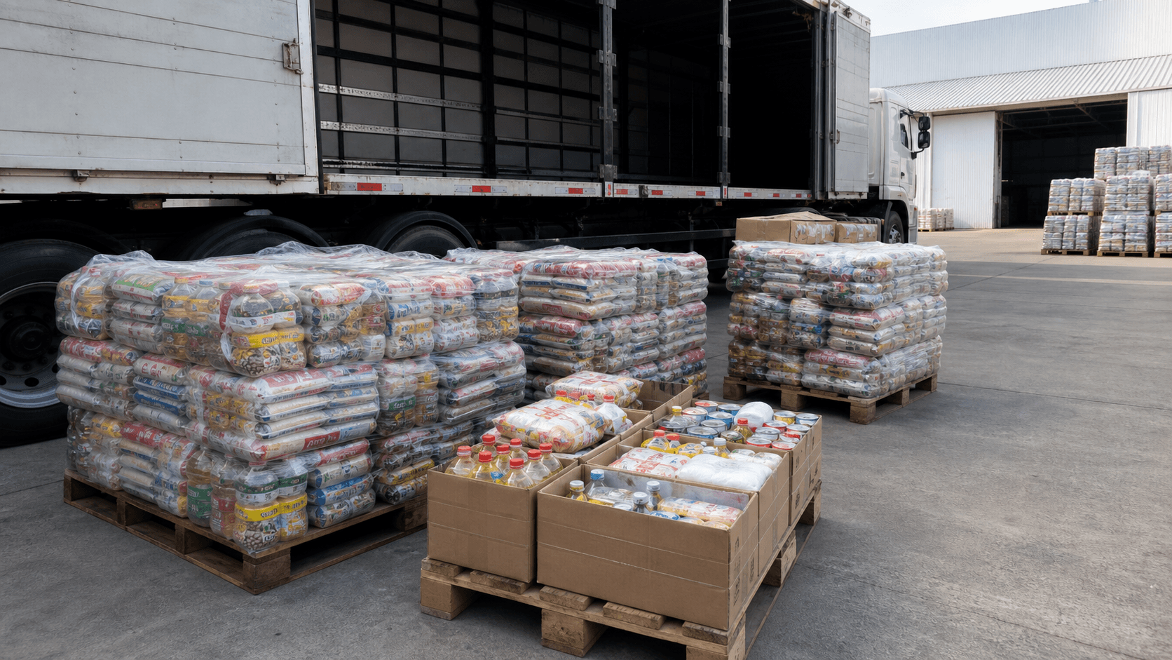 Ceagesp recebe 49 toneladas de alimentos para cozinhas solidárias