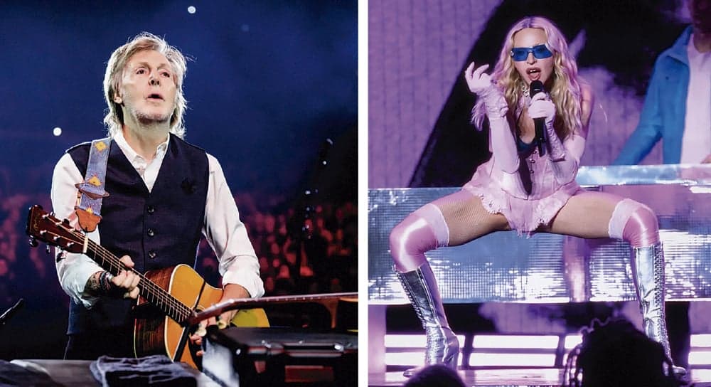 Madonna e McCartney lançam álbuns conceituais que refletem suas vidas