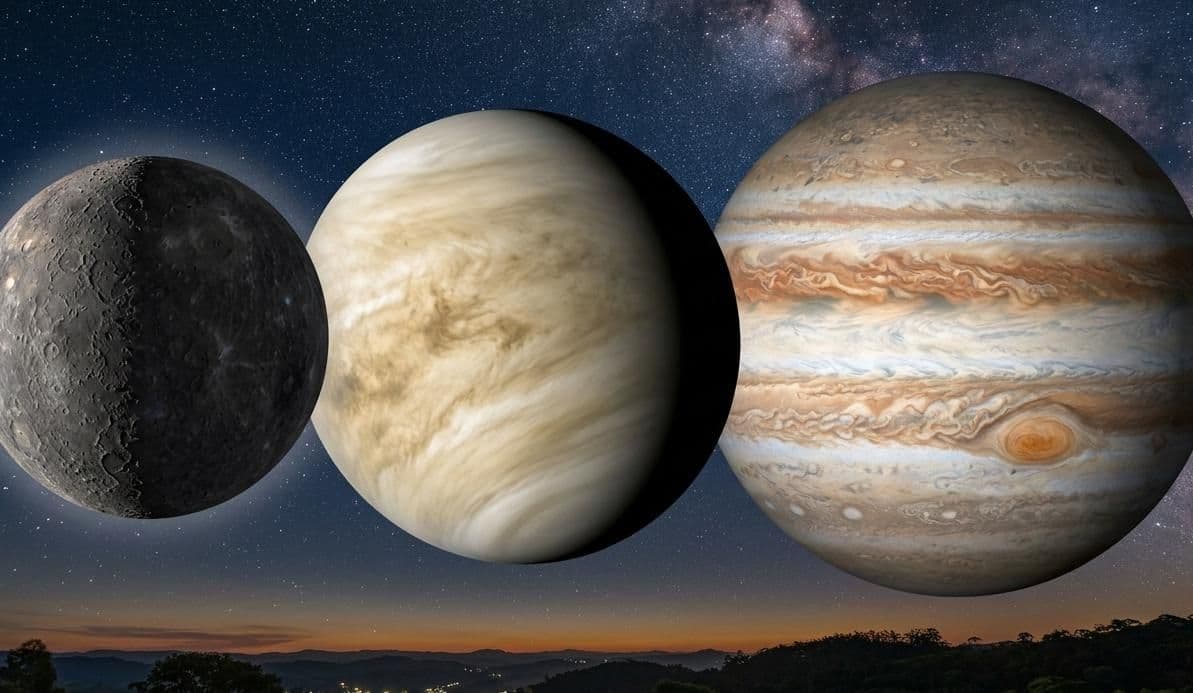 Alinhamento de planetas e Lua será visível em junho