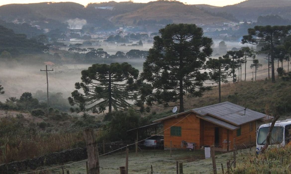 Massa polar traz frio e seca para diversas regiões do Brasil