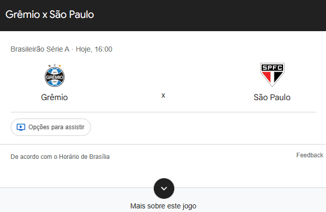 Grêmio x São Paulo hoje: horário, onde assistir e expectativa para o jogo pelo Brasileirão