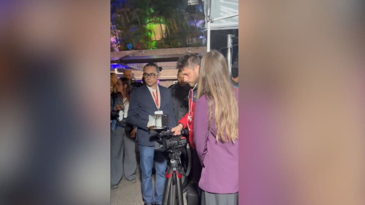 Repórter agredido antes de debate do governo de São Paulo